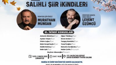 Türkiye’nin en uzun soluklu şiir etkinliklerinden Salihli Şiir İkindileri, uzun