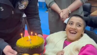 Türk polis teşkilatının gülen yüzü, ihtiyaç sahibi ailelerin “Mustafa Abisi”