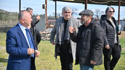 Manisa Büyükşehir Belediyesi, kırsal kalkınma hamlelerinden biri olan ‘Tek Dam’