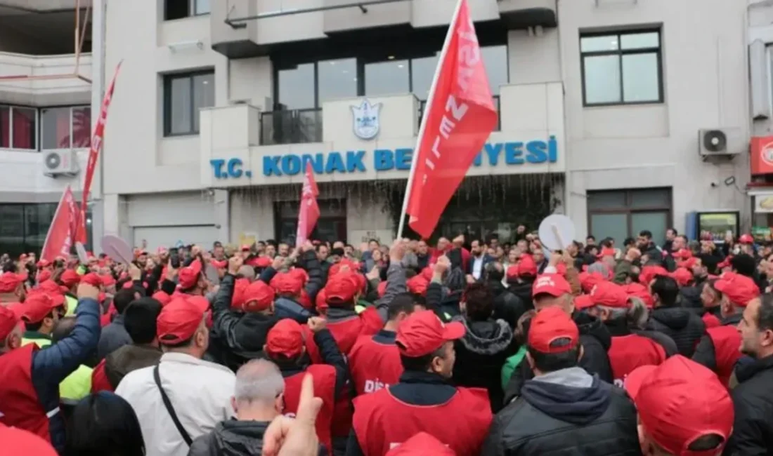 Konak Belediyesi'nde bin 580 işçiyi ilgilendiren TİS görüşmeleri yine anlaşmazlıkla