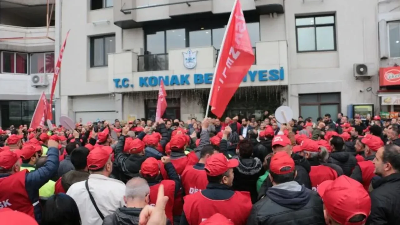 Konak Belediyesi'nde bin 580 işçiyi ilgilendiren TİS görüşmeleri yine anlaşmazlıkla