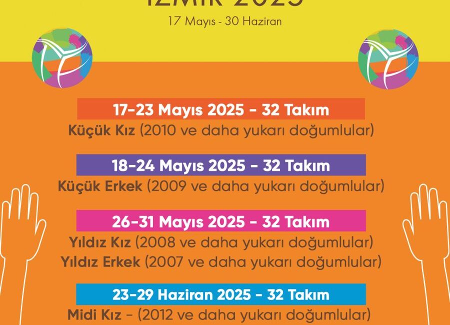 İzmir Büyükşehir Belediyesi ile Türkiye Voleybol Federasyonu'nun iş birliğiyle düzenlenecek