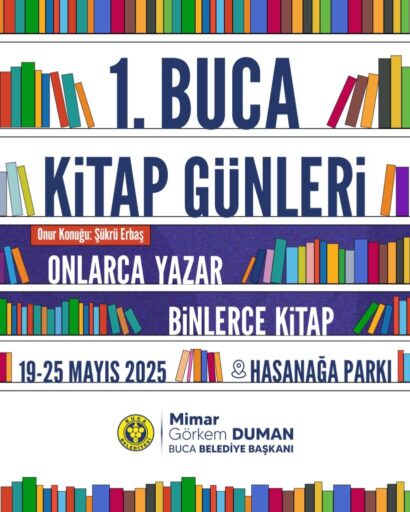 Buca Belediyesi’nin ev sahipliğinde düzenlenen 1. Buca Kitap Günleri, 19