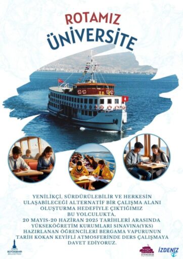 İzmir Büyükşehir Belediyesi, üniversite sınavına hazırlanan gençlerin motivasyonlarını ve verimliliklerini