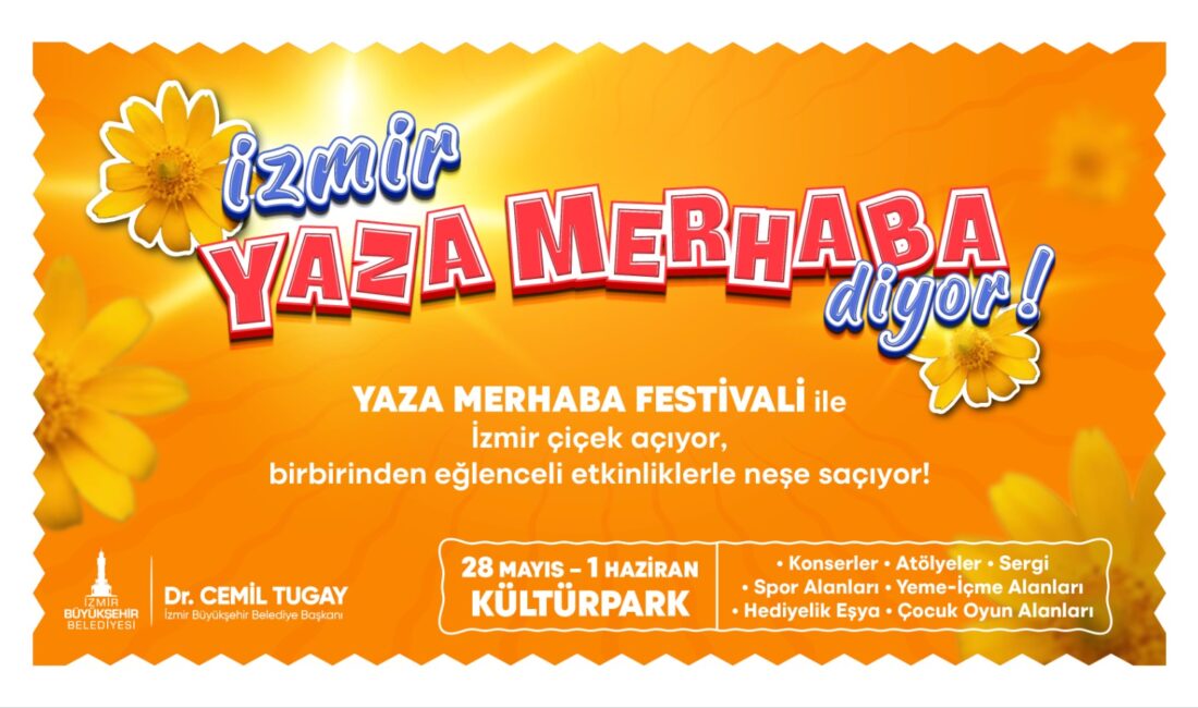 İzmir, yazın gelişini coşkuyla karşılamaya hazırlanıyor. İzmir Büyükşehir Belediyesi tarafından