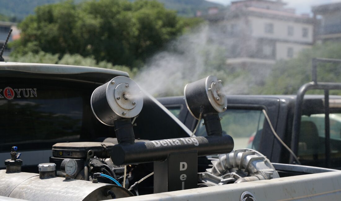 Kemalpaşa Belediyesi İklim Değişikliği ve Sıfır Atık Müdürlüğü ekipleri hava