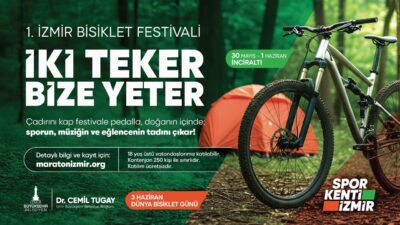 İzmir Büyükşehir Belediyesi, 3 Haziran Dünya Bisiklet Günü etkinlikleri kapsamında