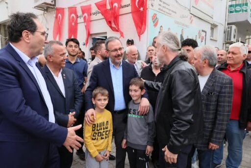 Eski Spor Bakanı ve İzmir Milletvekili Dr. Mehmet Muharrem Kasapoğlu,