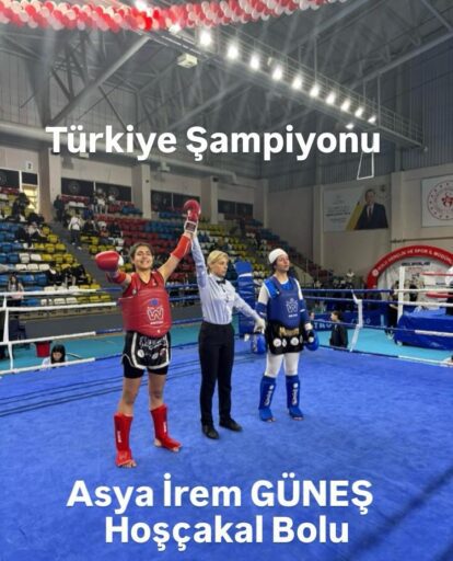 Ayyıldız Spor Kulübü sporcusu Asya İrem Güneş, Bolu’da düzenlenen Gençler