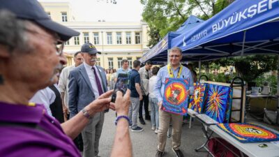 İzmir Atatürk Lisesi 139. Geleneksel Pilav Günü’ne de katılan Başkan
