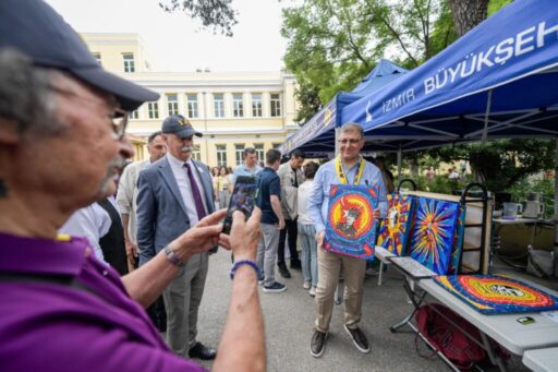 İzmir Atatürk Lisesi 139. Geleneksel Pilav Günü’ne de katılan Başkan