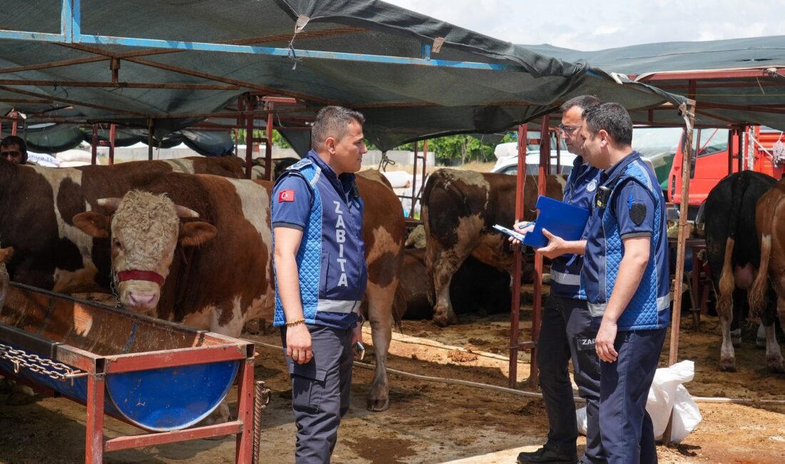 Gaziemir’de kurban satış yerlerinde sıkı denetim Kurban satış yerlerinde denetimlerini yoğunlaştıran Gaziemir Belediyesi zabıta ekipleri, hayvanların