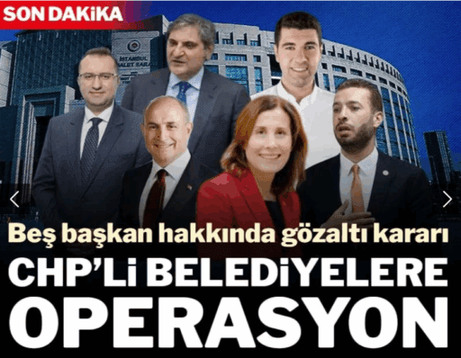 Aralarında CHP’li 5 belediye başkanının da bulunduğu 47 kişi hakkında