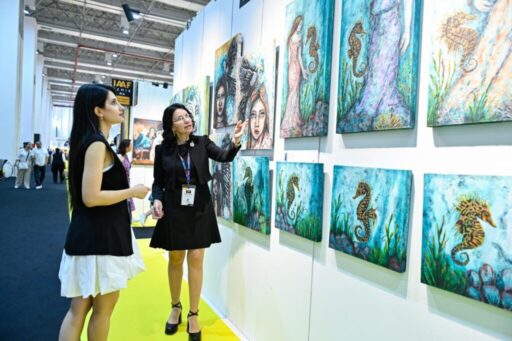 1500’ün üzerinde yerli ve yabancı sanatçının, 8 binden fazla resim