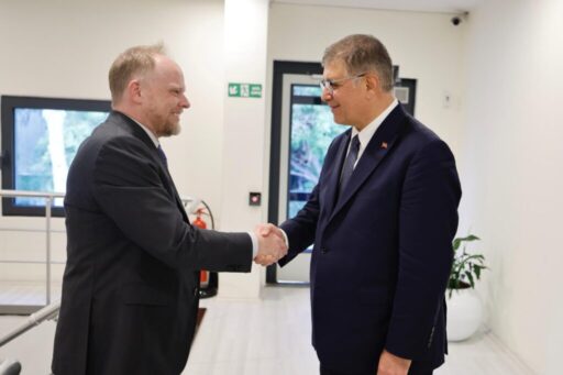 İzmir Büyükşehir Belediye Başkanı Dr. Cemil Tugay, Kanada Büyükelçisi Kevin