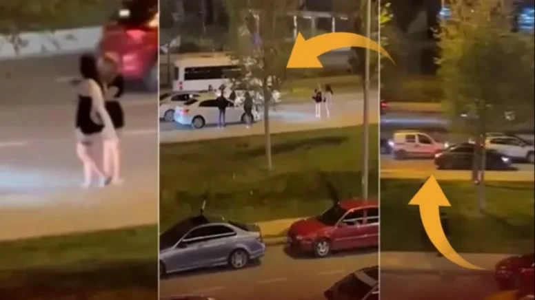 İstanbul’un Kartal ilçesinde, sahil yolunda kaydedildiği öne sürülen görüntüler kamuoyunda