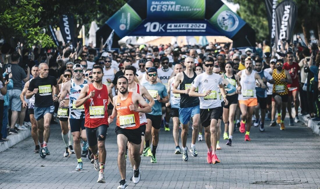 Salomon Çeşme Maratonu, Çeşme, Ilıca ve Alaçatı’nın doğal güzellikleri arasında