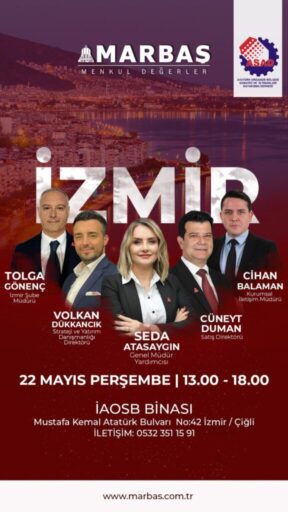 MARBAŞ Menkul Değerler, 22 Mayıs’ta İzmir’de ücretsiz yatırımcı semineri düzenliyor.