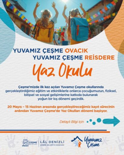 Çeşme Belediyesi tarafından bu yıl ilk kez hayata geçirilen Yuvamız