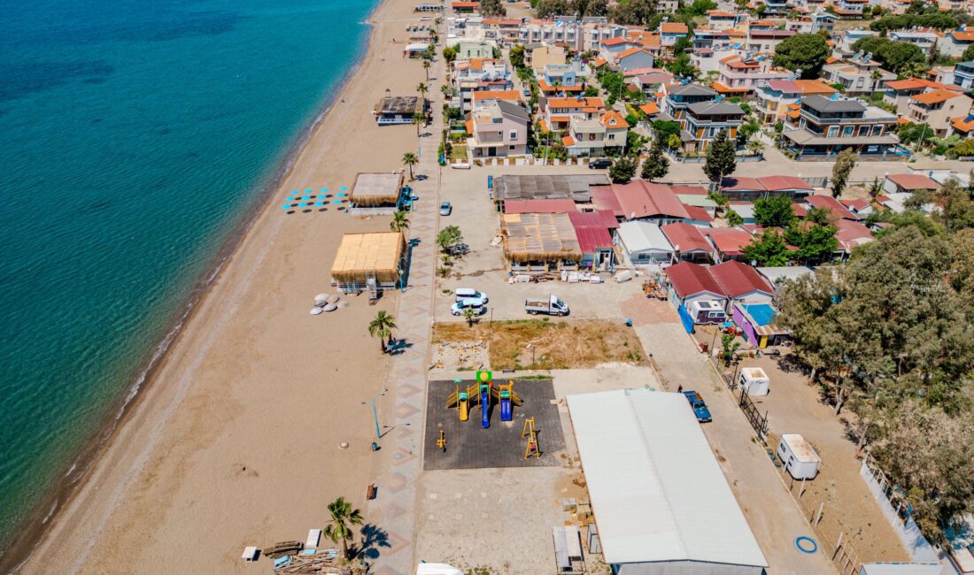 Seferihisar Belediyesi, İzmir’in en uzun sahil şeridine sahip Ürkmez’e denize