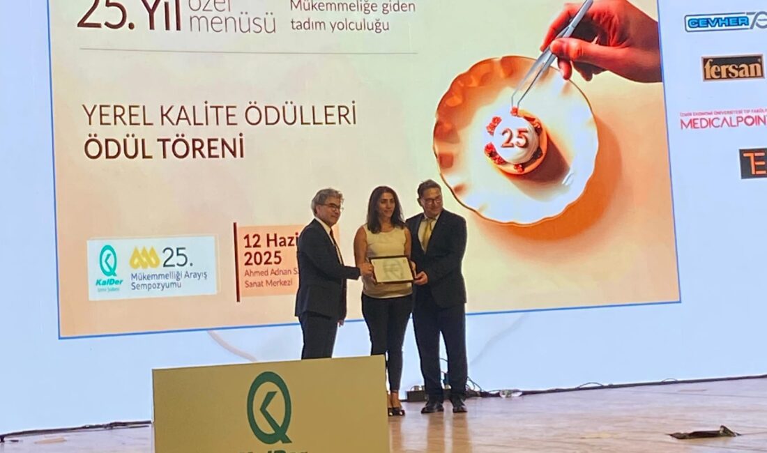 Türkiye Kalite Derneği (KalDer) tarafından düzenlenen 25. Mükemmelliği Arayış Sempozyumu’nda