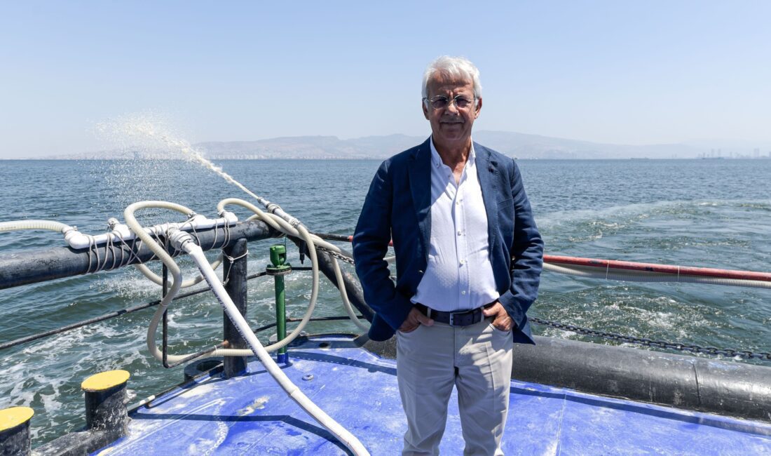 İzmir Büyükşehir Belediyesi İzmir Körfezi'nin temizlenmesi için belirlediği acil eylem