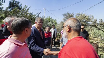 İzmir İtfaiyesi son 48 saatte 9’u orman yangını olmak üzere