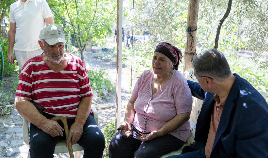 İzmir Büyükşehir Belediyesi Aliağa Bozköy ve Foça Ilıpınar’da orman yangınından