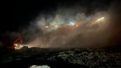 İzmir Büyükşehir Belediyesi İtfaiye Dairesi Başkanlığı, Çiğli İzkent’te sigaradan çıktığı