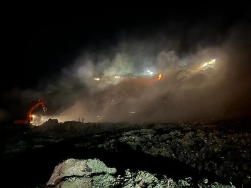 İzmir Büyükşehir Belediyesi İtfaiye Dairesi Başkanlığı, Çiğli İzkent’te sigaradan çıktığı