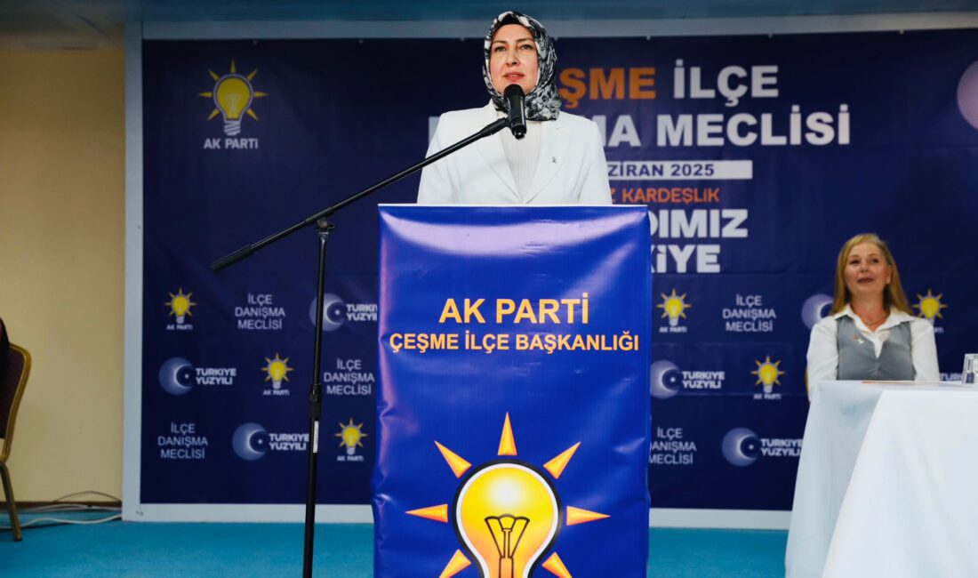 AK Parti Çeşme İlçe Başkanı Pınar Özen, Çeşme Belediye Başkanı