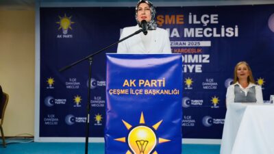 AK Parti Çeşme İlçe Başkanı Pınar Özen, Çeşme Belediye Başkanı