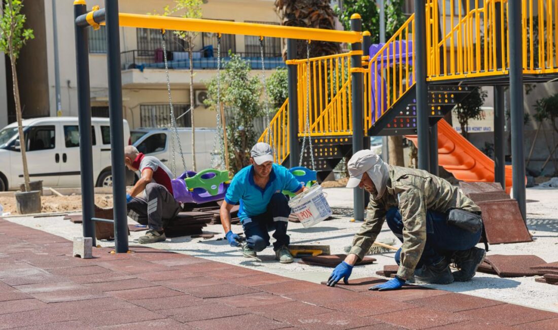 Balçova Belediyesi ilçe sakinlerinin yoğun olarak kullandığı Onur Mahallesi’ndeki Onur
