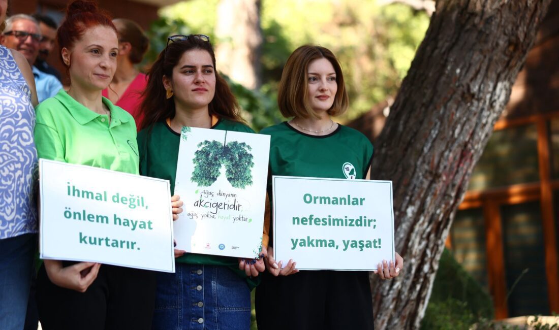 Balçova Belediyesi ve Ege Orman Vakfı, ormanları koruma konusunda farkındalık