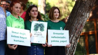 Balçova Belediyesi ve Ege Orman Vakfı, ormanları koruma konusunda farkındalık