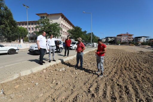 Başkan Çiçek Sahada