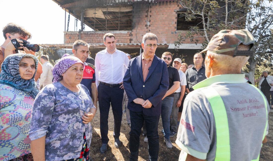 İzmir İtfaiyesi son 48 saatte 9’u orman yangını olmak üzere