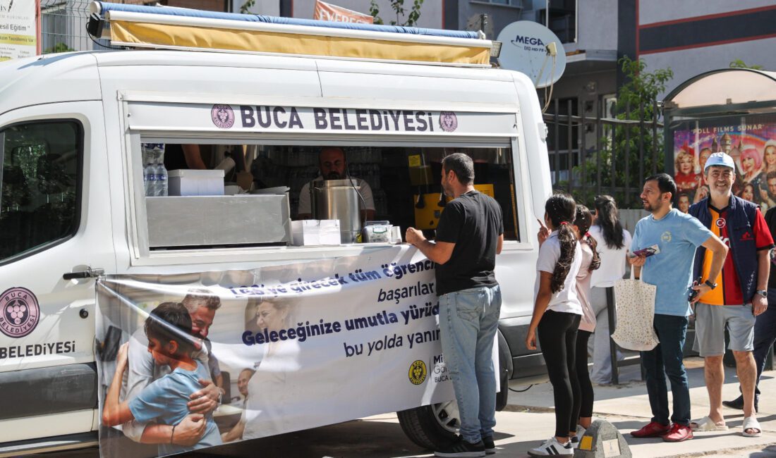 Buca Belediyesi, Liselere Geçiş Sistemi (LGS) sınavına giren öğrenciler ve