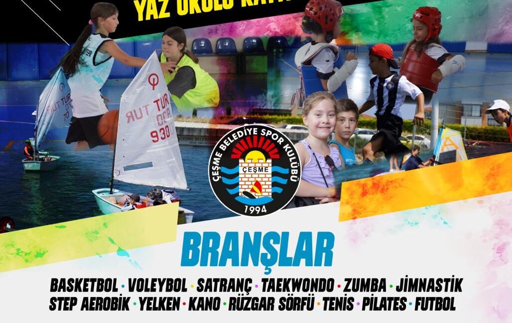 Başkan Denizli, “Yaz Spor Okulumuzla, çocuklarımızın hem fiziksel gelişimlerine katkı