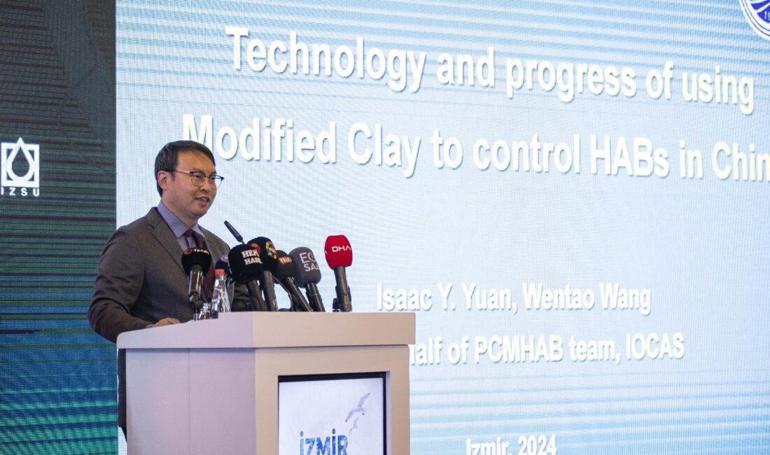 Dr. Yuan, “İzmir Körfezi modifiye kil yöntemiyle nefes alacak” İzmir Büyükşehir Belediyesi’nin körfezdeki alg patlamalarına karşı acil müdahale yöntemi