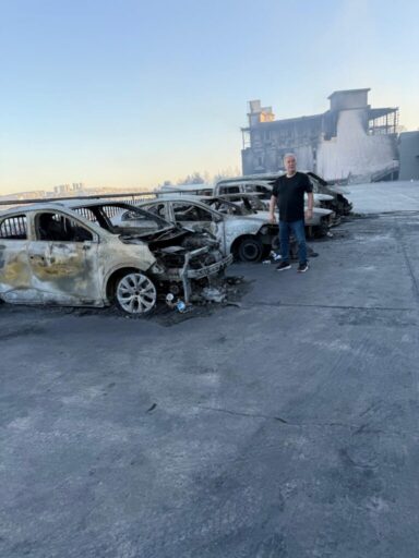 İESOB BAŞKANI ATA’DAN YANGIN ALANLARINDA İNCELEME