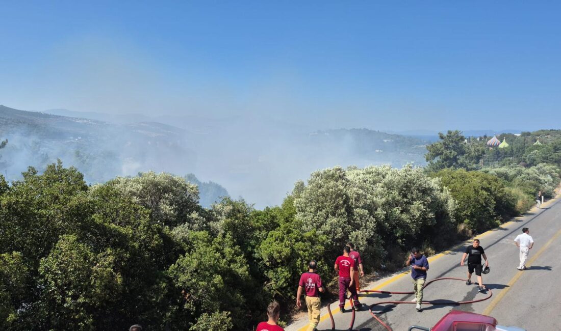 İzmir Büyükşehir Belediyesi itfaiye ekipleri, hafta sonu kentin farklı noktalarında