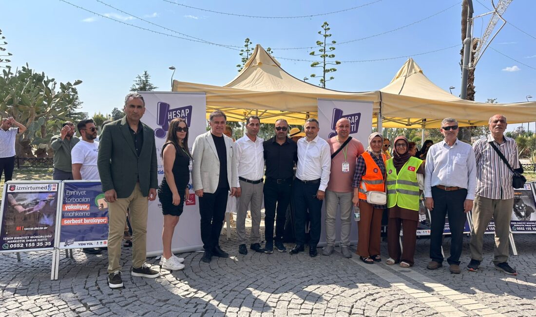 İzmir’de Yeniyol  ( Deva, Gelecek, Saadet ) partileri uyuşturucuya karşı