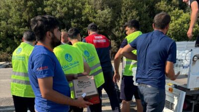Ülkü Ocakları İzmir İl Başkanlığı, İzmir yangınlarında bir dakika düşünmeden