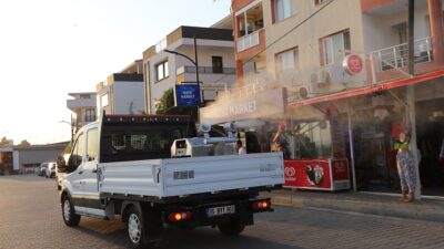 Menderes Belediyesi, larva döneminde yapılan 1. etap ilaçlamanın ardından 2.