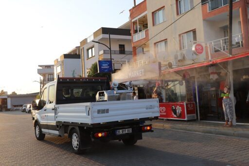 Menderes Belediyesi, larva döneminde yapılan 1. etap ilaçlamanın ardından 2.