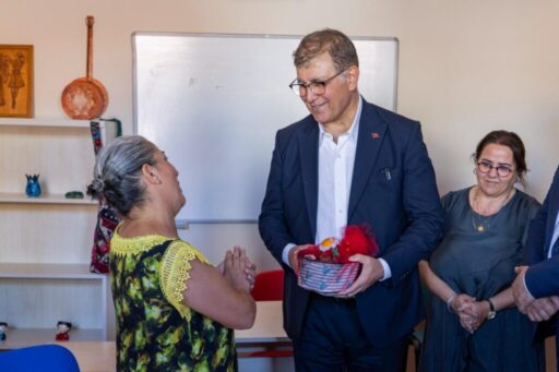 İzmir Büyükşehir Belediye Başkanı Dr. Cemil Tugay, Tire'de koordinasyon toplantısının