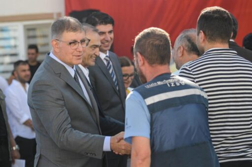 Dr. Cemil Tugay, Kurban Bayramı öncesi bayramlaşma ziyaretlerine İZSU Genel