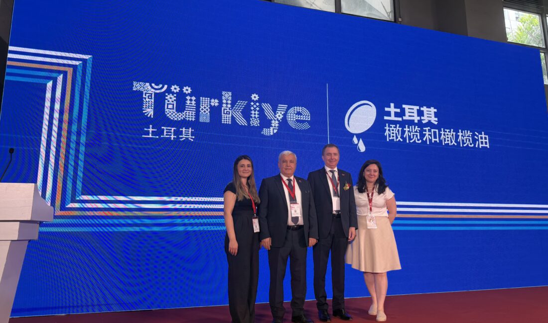 Türk zeytin ve zeytinyağı sektörü Çin pazarında vitrine çıktı Türk zeytincilik sektörü, günümüzde 30 bin ton zeytinyağı ithal eden,