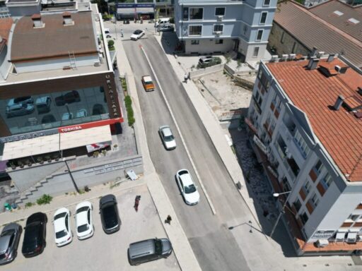 Urla Belediyesi Fen İşleri Müdürlüğü’nün ilçe genelinde yürüttüğü çalışmalar, Zeytinalan’dan